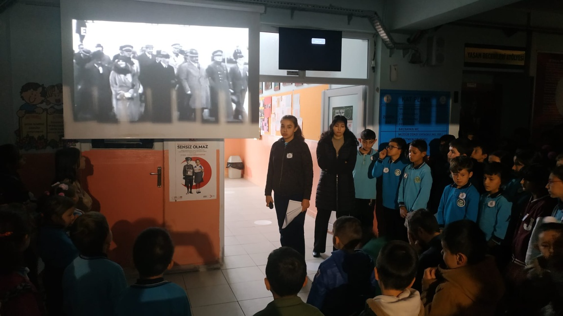 10 Kasım Atatürk'ü Anma Programı Okulumuzda Gerçekleştirildi.